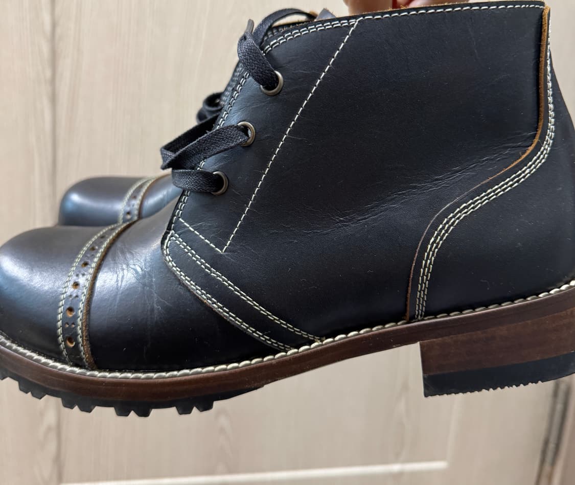 빌리스엔코 Billy's 블랙 워커 부츠 265 상품이미지3