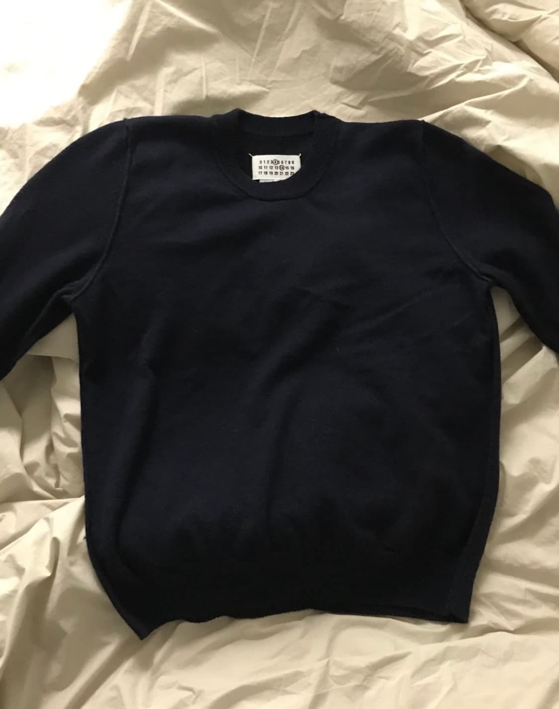 메종 마르지엘라 시그니처 스티치 파이핑 디테일 캐시미어 니트 상품이미지2