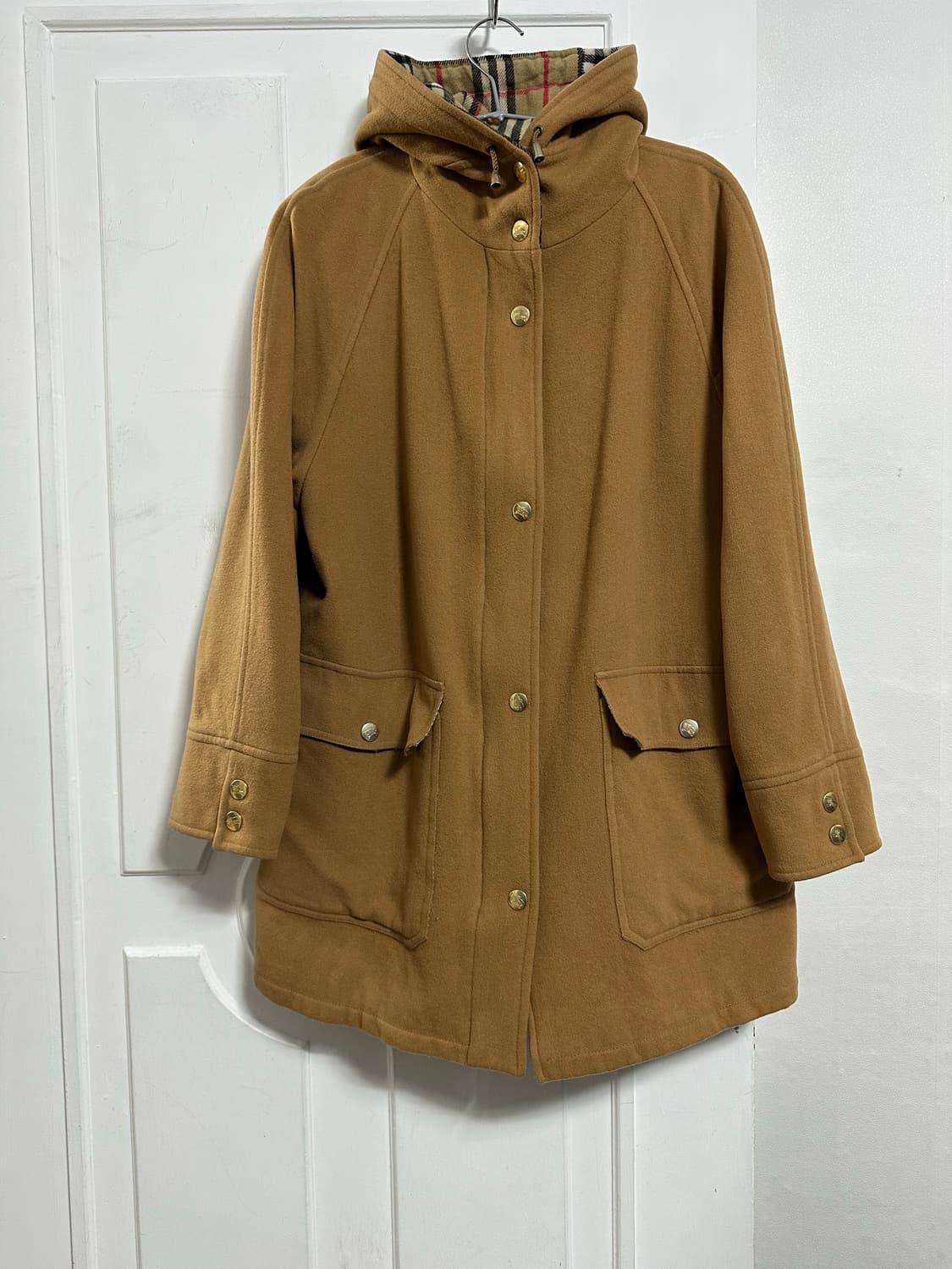 버버리 후드 코트 상품이미지1