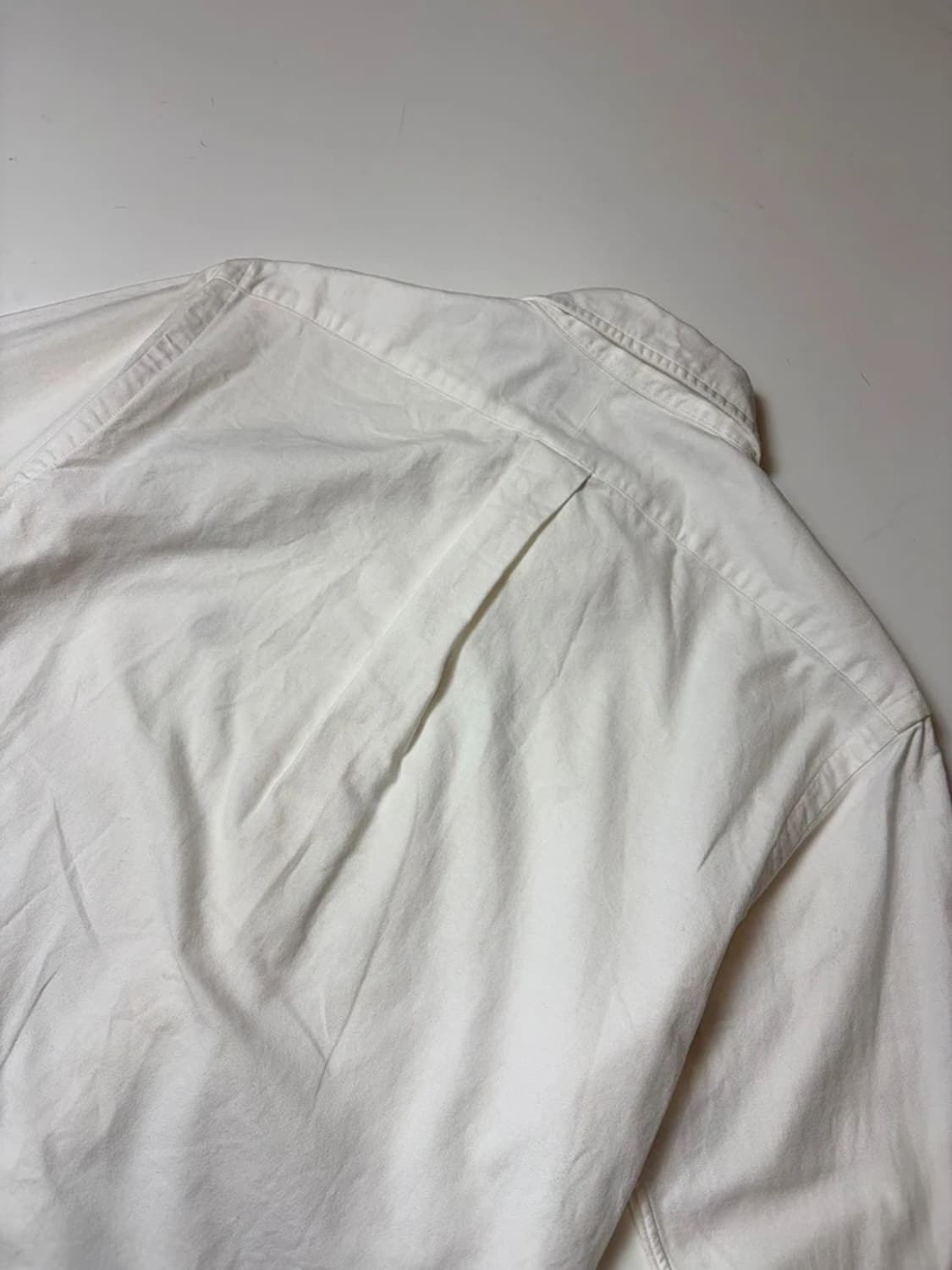 폴로 랄프로렌 옥스포드 자수 로고 화이트 셔츠 PN9245 상품이미지5