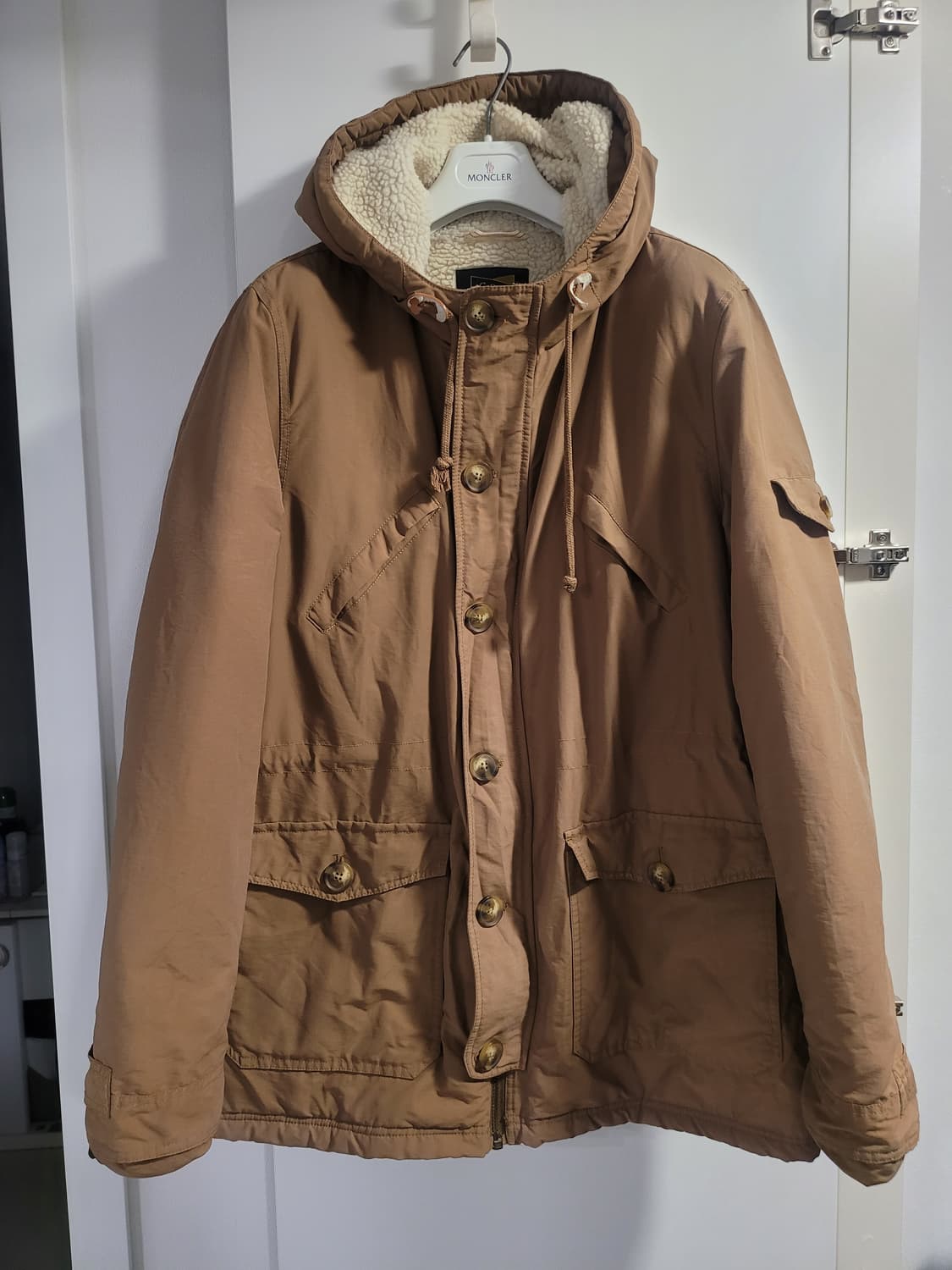 XL 미국 포틀랜드 밀리터리 부사관 양털 파카  상품이미지1