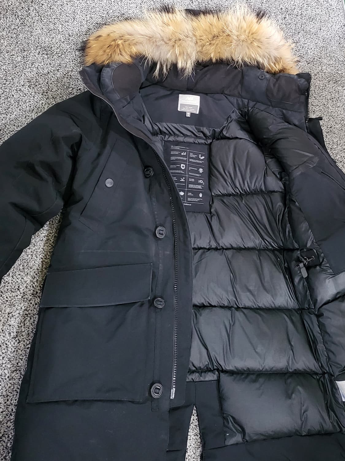 뉴발란스 거위털 패딩자켓90M 상품이미지3