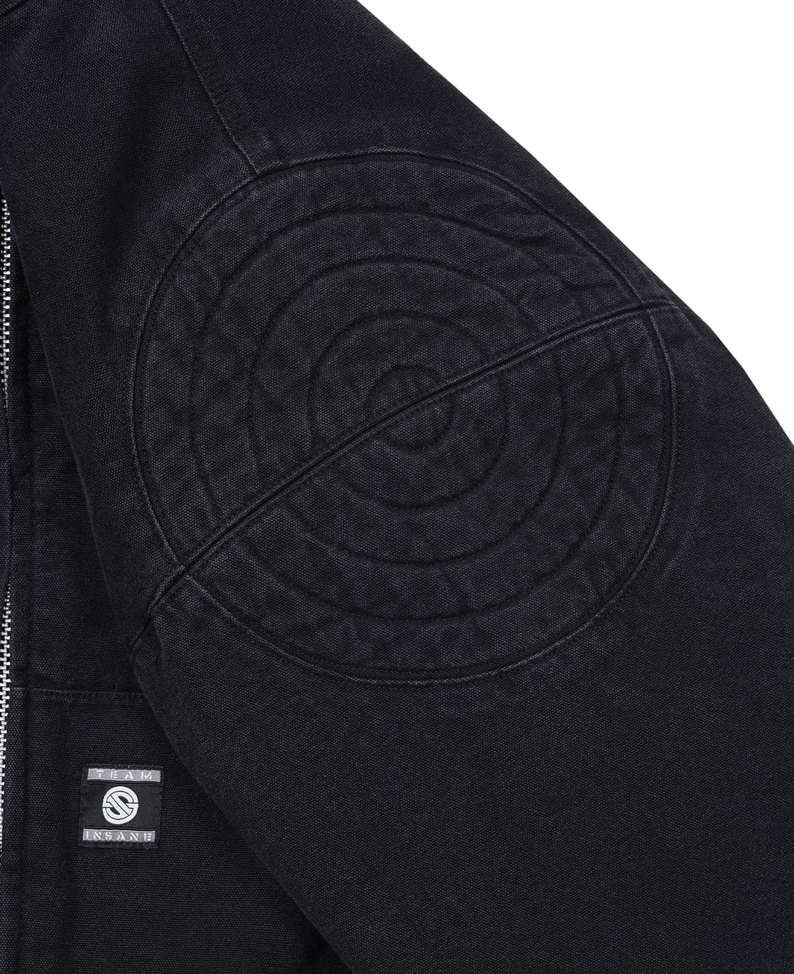 인세인개러지 후드 워크자켓 블랙 상품이미지4