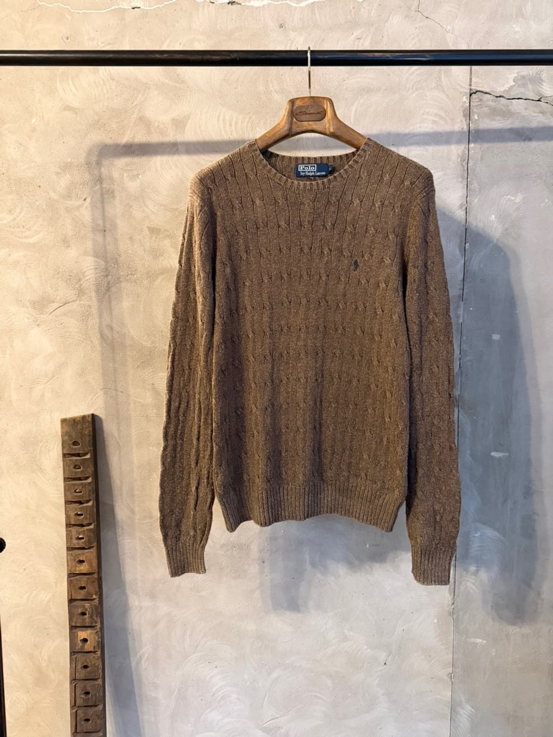 폴로 랄프로렌 100% 실크 케이블 니트 100~103 상품이미지1