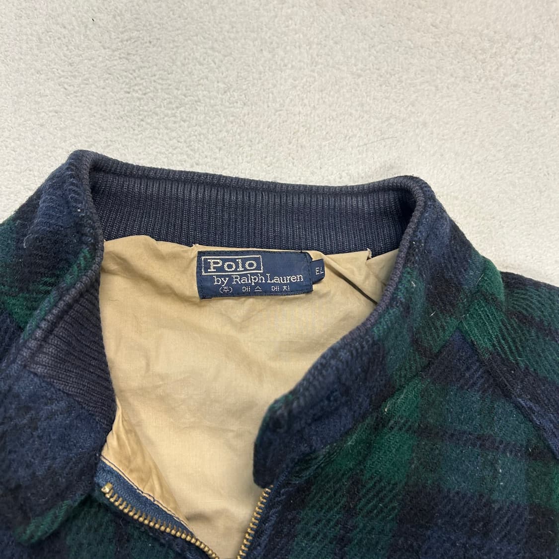 폴로 80‘s 블랙와치 해링턴 바라쿠타 자켓 상품이미지3