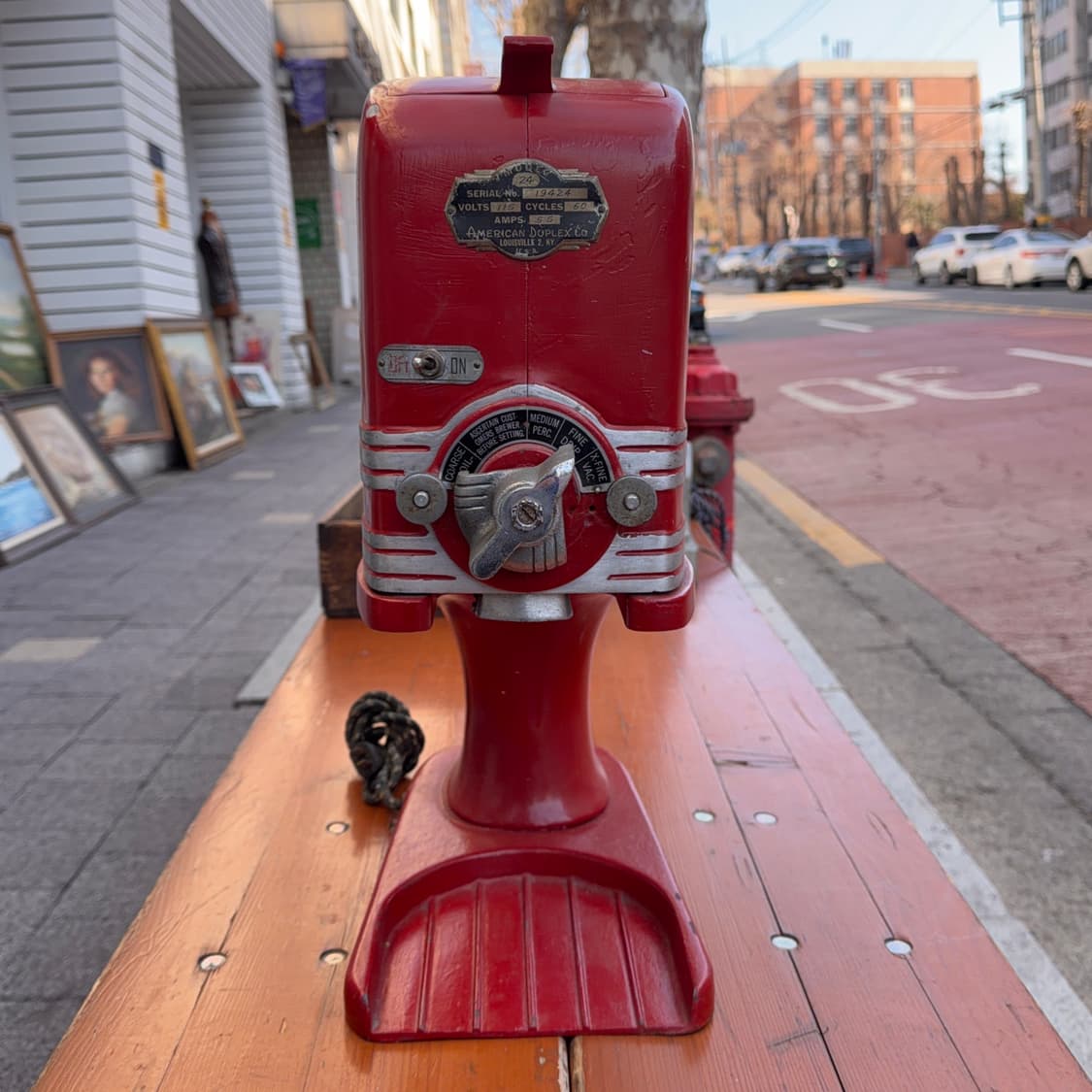 빈티지 소품 1930년 아메리칸 듀플렉스 커피 그라인더 상품이미지2