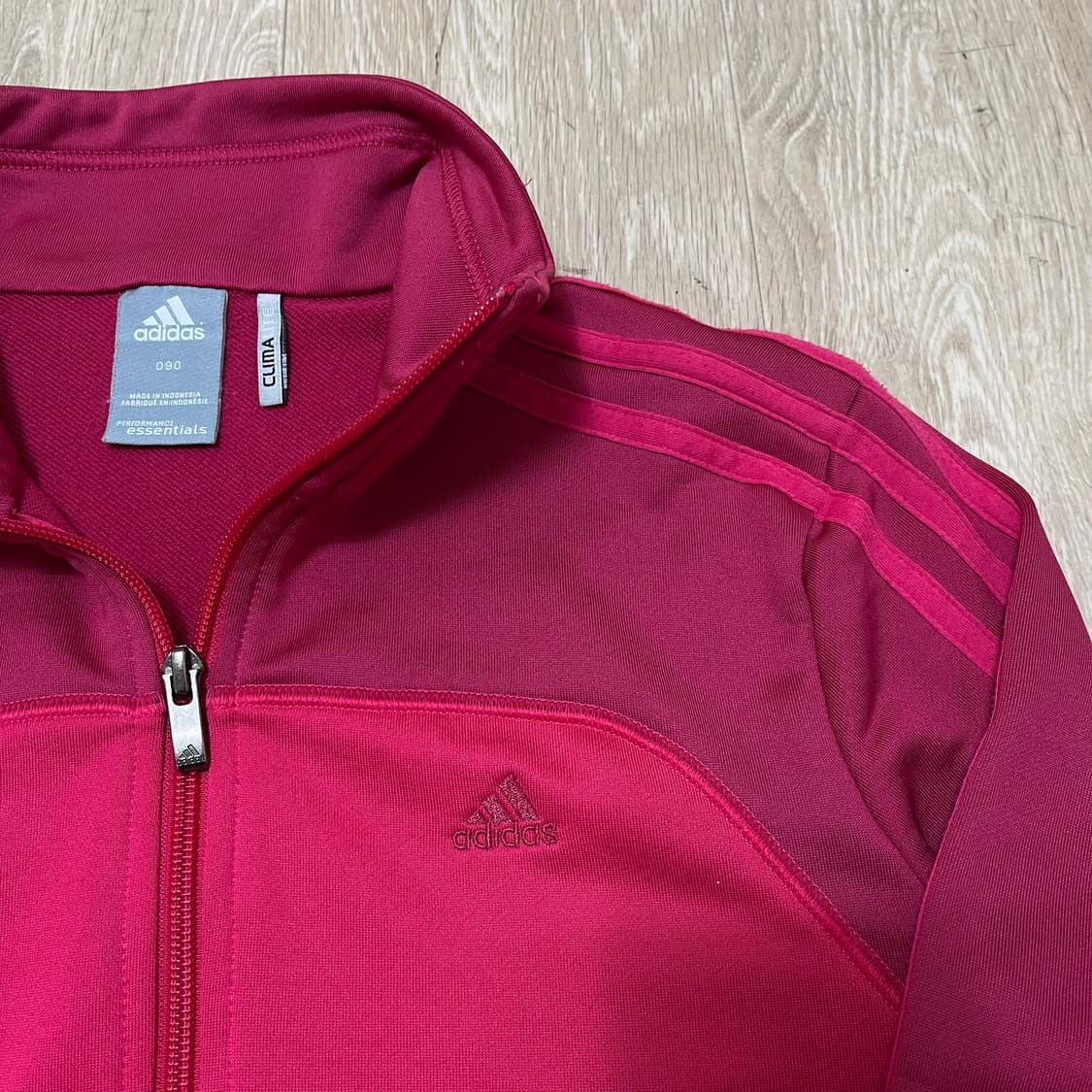 아디다스 삼선 사이드라인 핫핑크 트랙탑 져지 S(90) 상품이미지5