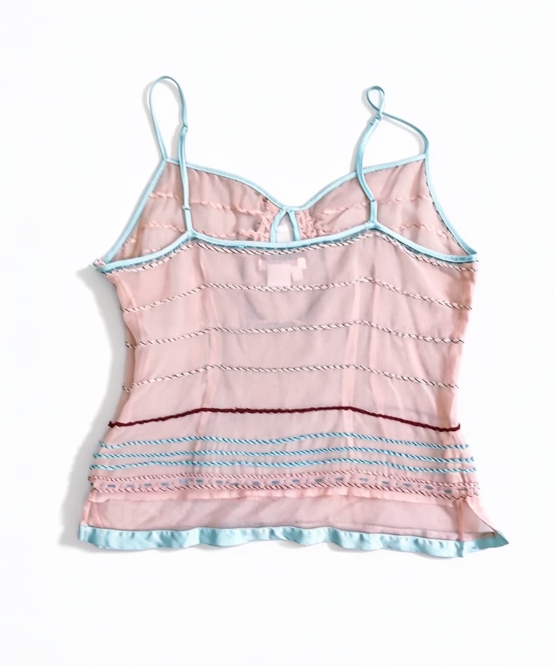 [American Vintage] 레베카테일러 자수비즈 실크 탑 상품이미지3