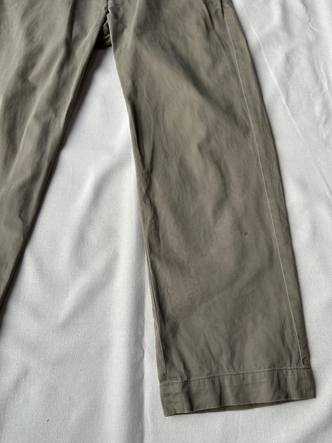 32x30 폴로 치노 팬츠 올리브그린 상품이미지3