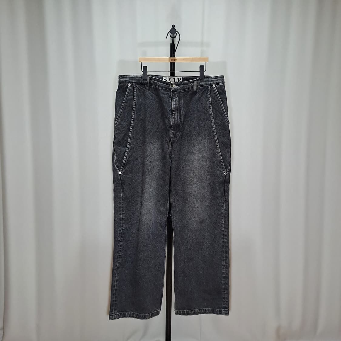 (택포) 세터 비날레스 브러쉬 워시드 데님팬츠 XL B204 상품이미지1