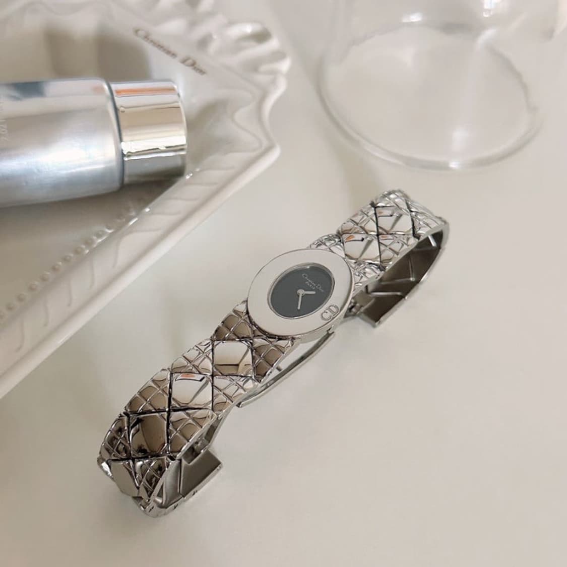 [디올 시계] 디올 레이디 까나쥬 메탈 워치 상품이미지5
