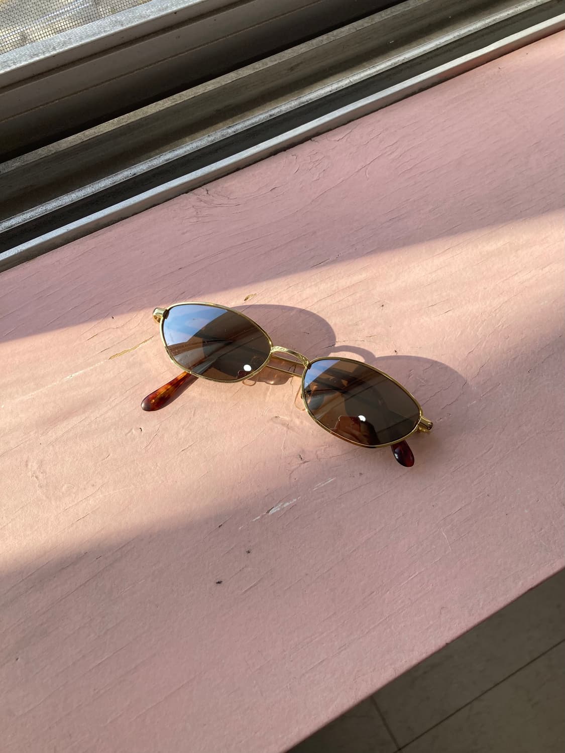 빈티지 레오파드 금테 선글라스 상품이미지1