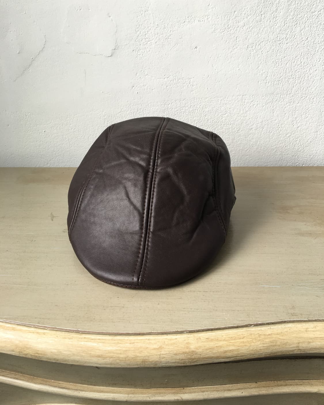 fake leather hunting cap 상품이미지5