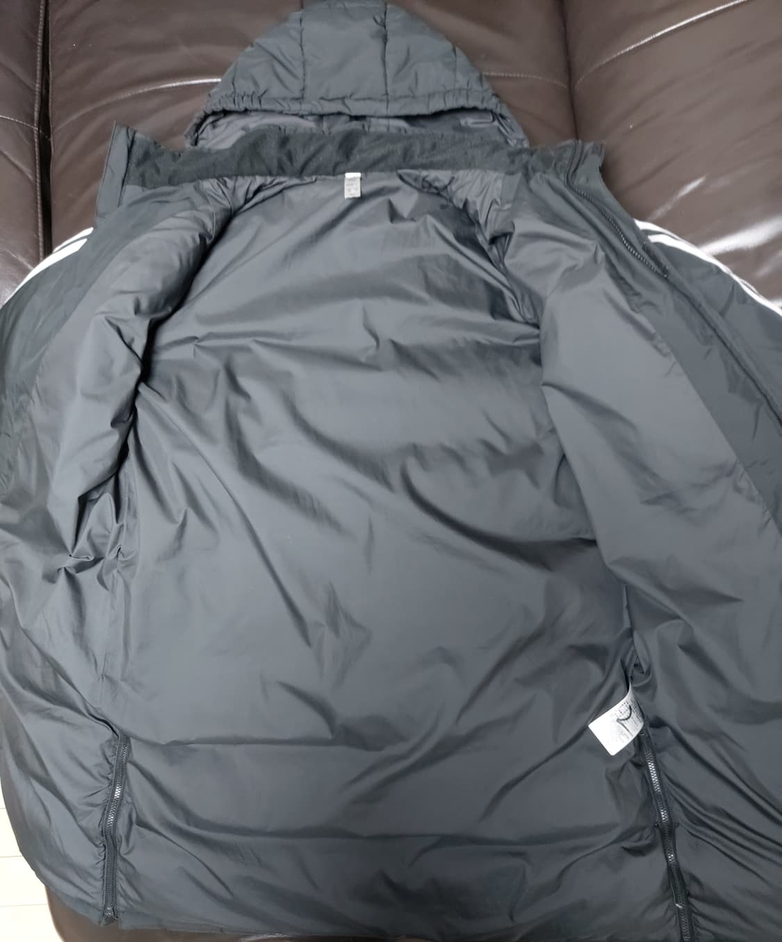 아디다스 키즈 LK J 3S 롱 다운 GG3650 롱패딩(160) 상품이미지6