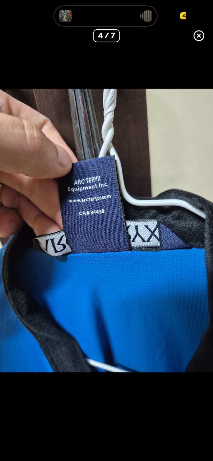 아크테릭스 셀레리스 스쿼미시 논 후드 바람막이 상품이미지5