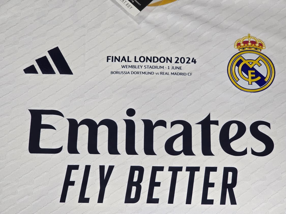 23-24 레알마드리드 홈 어센틱 유니폼 토니 크로스 UCL Final 상품이미지5