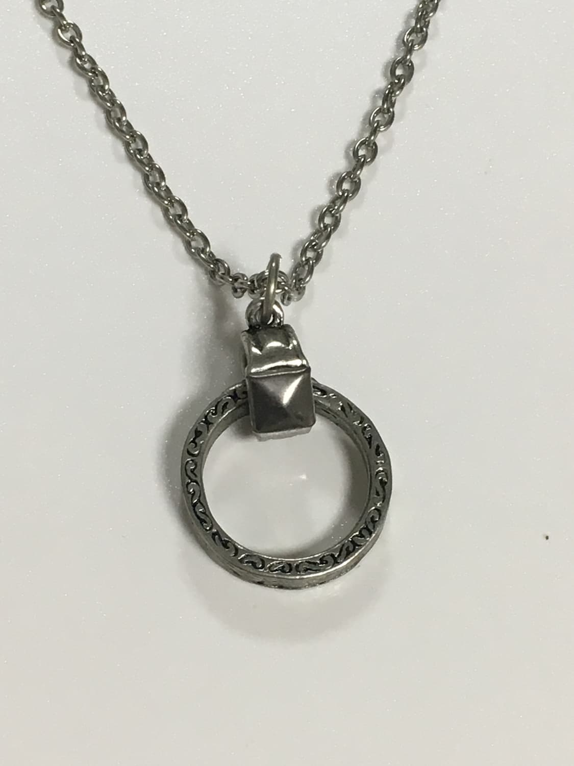 ring chain necklace  상품이미지1