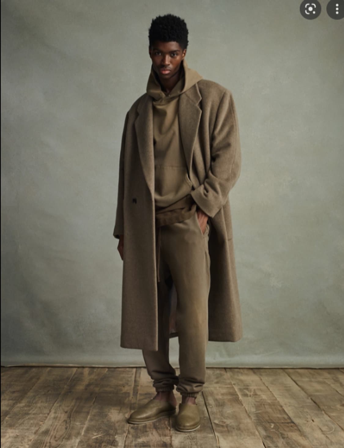  [S] 피어오브갓 7th 빈티지 스웻팬츠 모카 상품이미지3