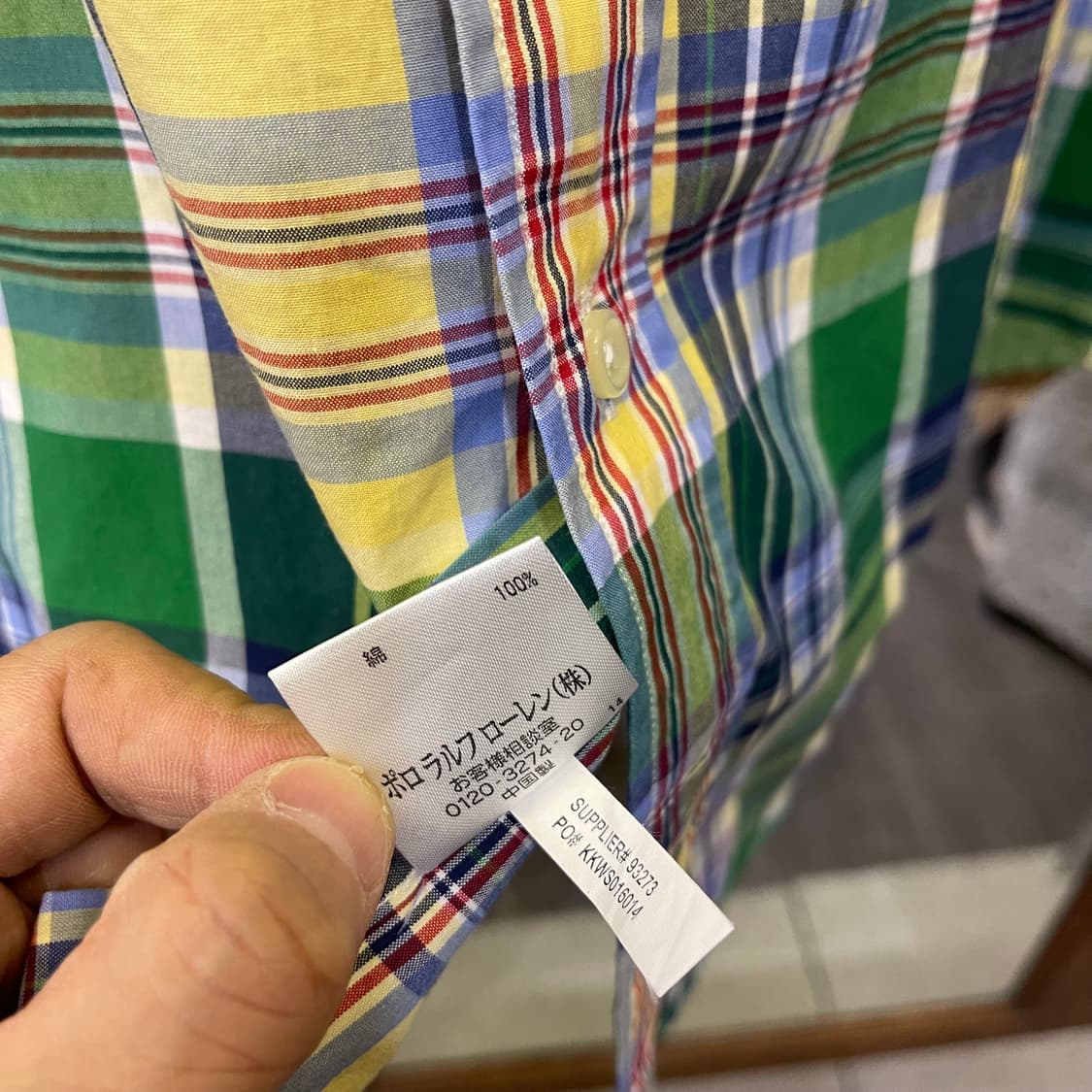 폴로 랄프로렌 클래식 하프셔츠 상품이미지5