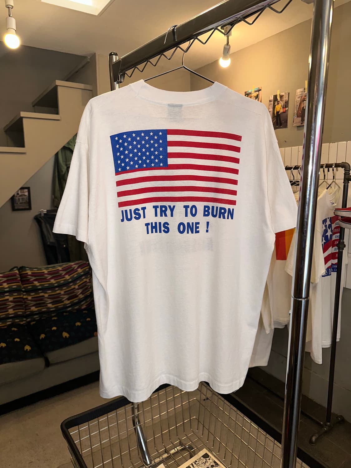 90’s Screen Stars American Flag single T 상품이미지1