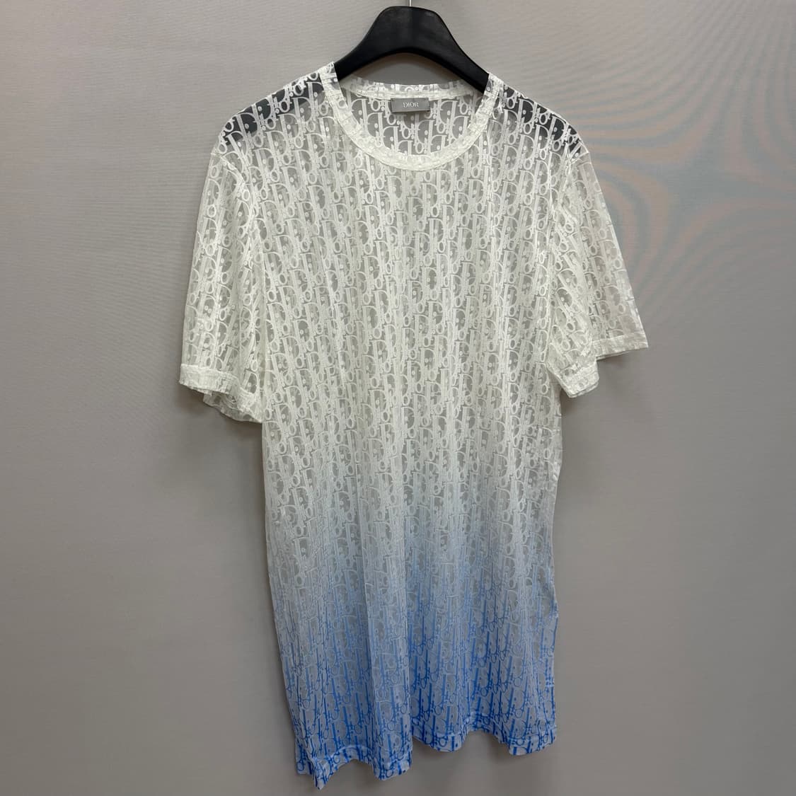 디올 오블리크 그라디언트 시스루 반팔티 ( 105~110 ) 상품이미지2