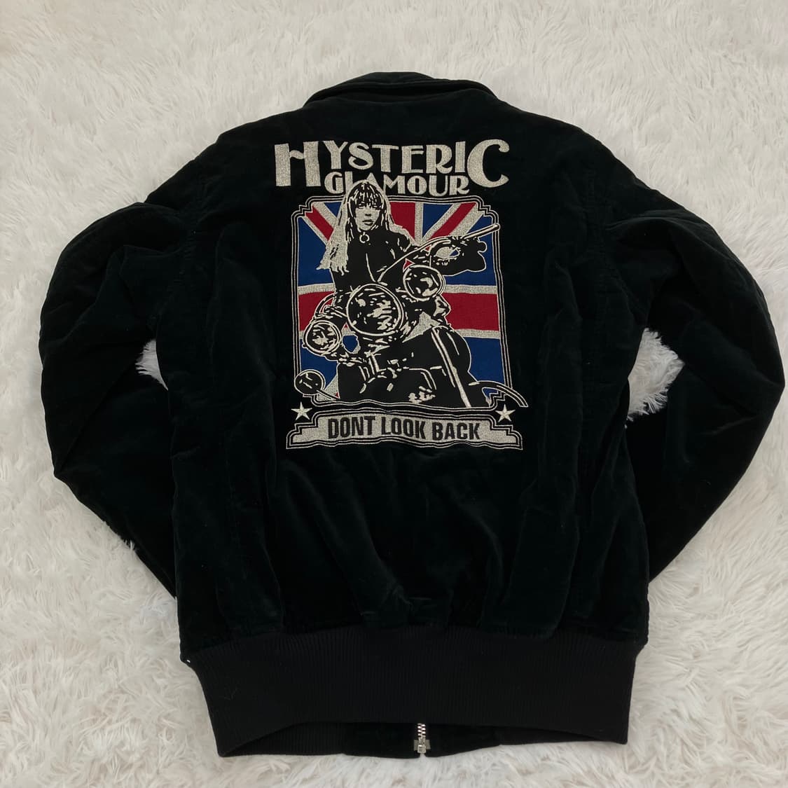 빈티지 히스테릭글래머 바이커 블루종 y2k 스트릿 갸루 펑키 일본빈티지 상품이미지1