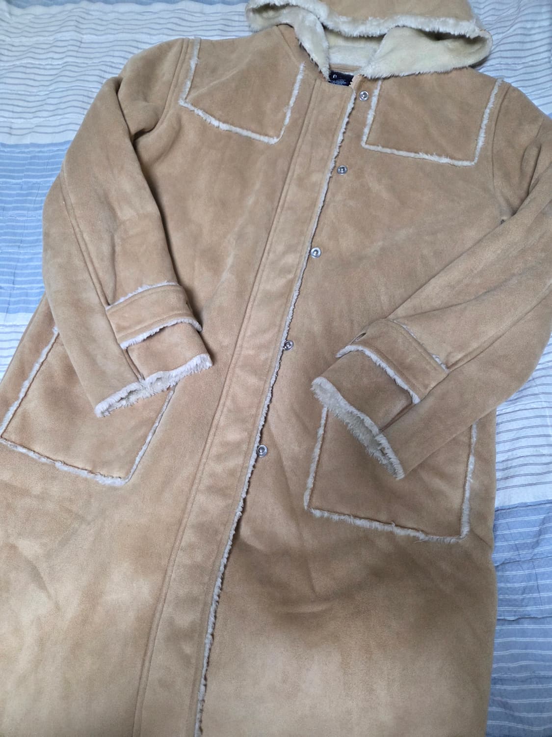 갭 롱무스탕 상품이미지1