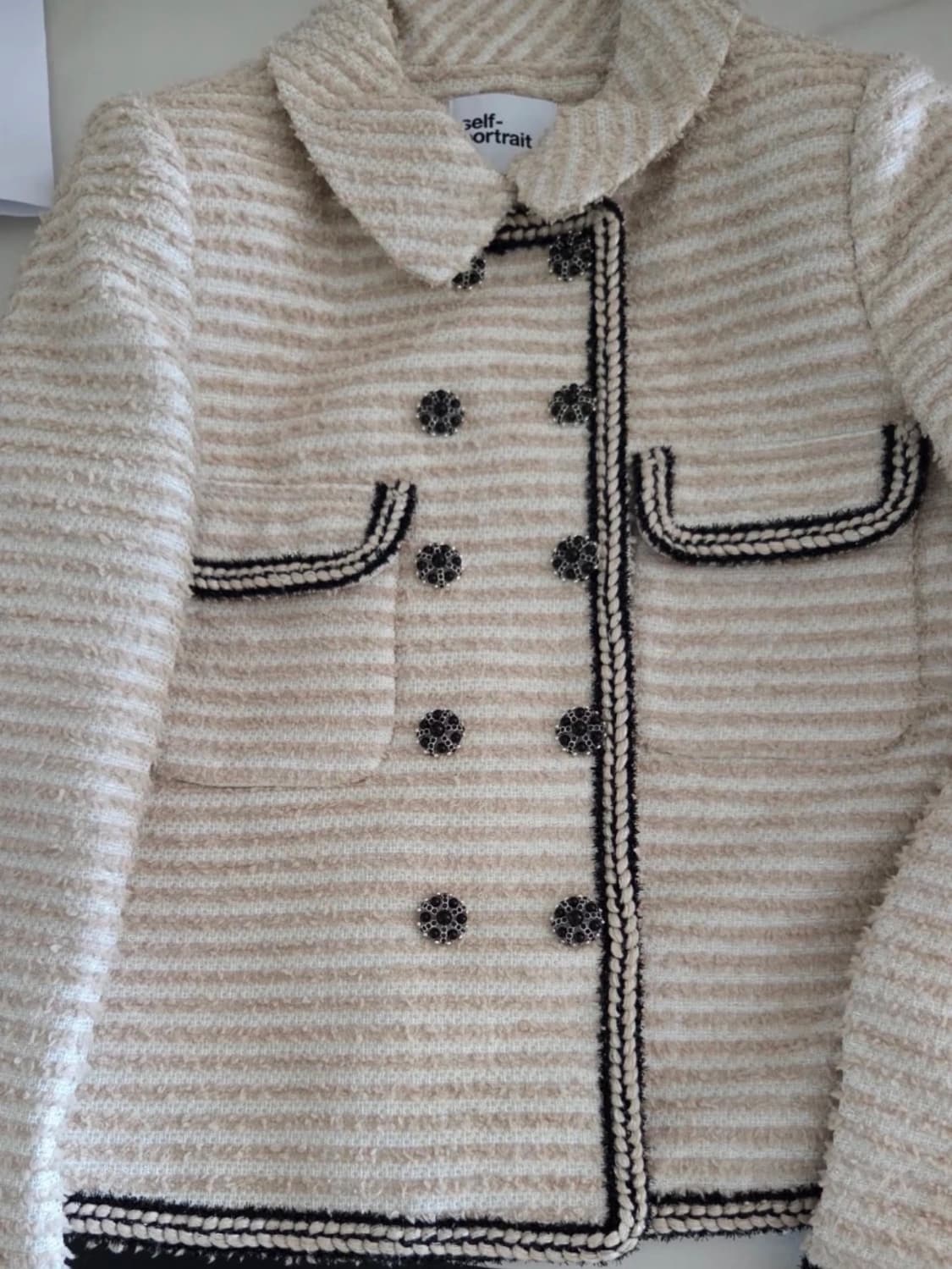 셀프포트레이트 트위드 자켓 상품이미지1