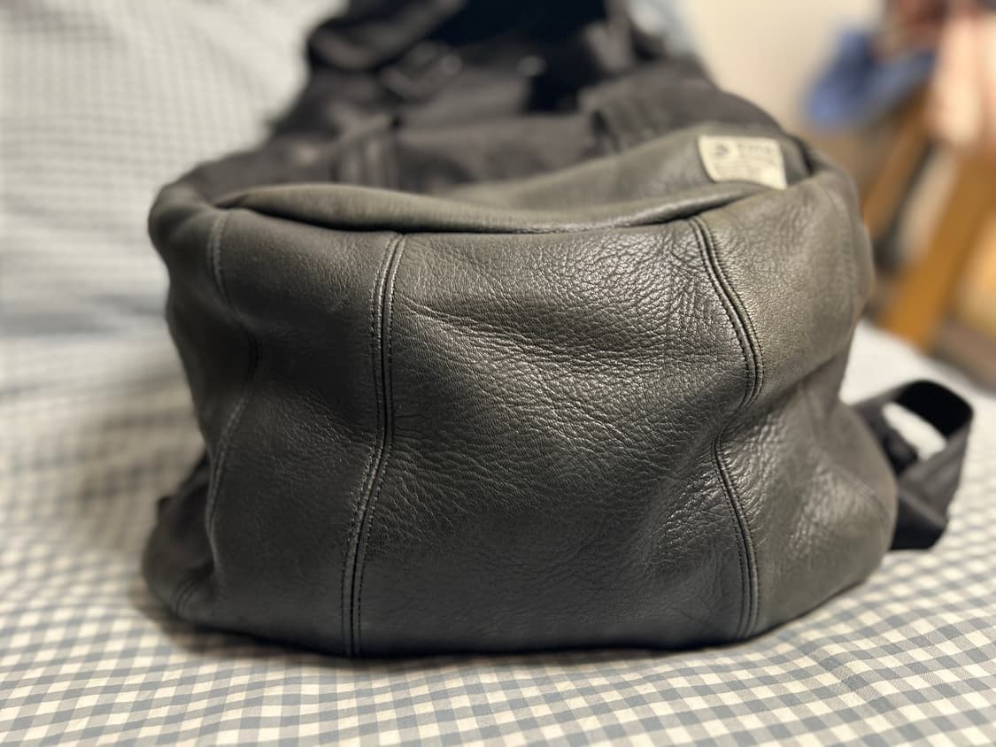 VISVIM 올드비즈빔 소프넷콜라보 발리스틱 올블랙 백팩 25L 상품이미지7
