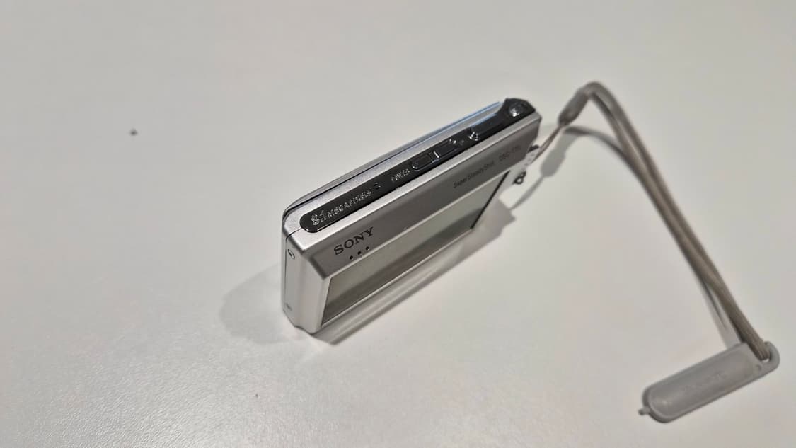 작례O 칼자이쓰 소니 사이버샷 dsc-t70 디지털카메라 빈티지 디카 상품이미지8