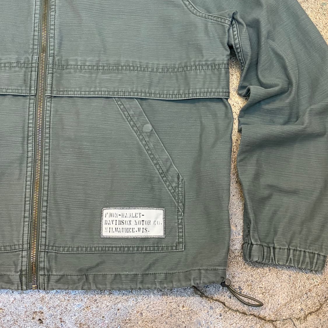 새상품급 00s 미국 빈티지 할리데이비슨 야상 자켓 상품이미지5