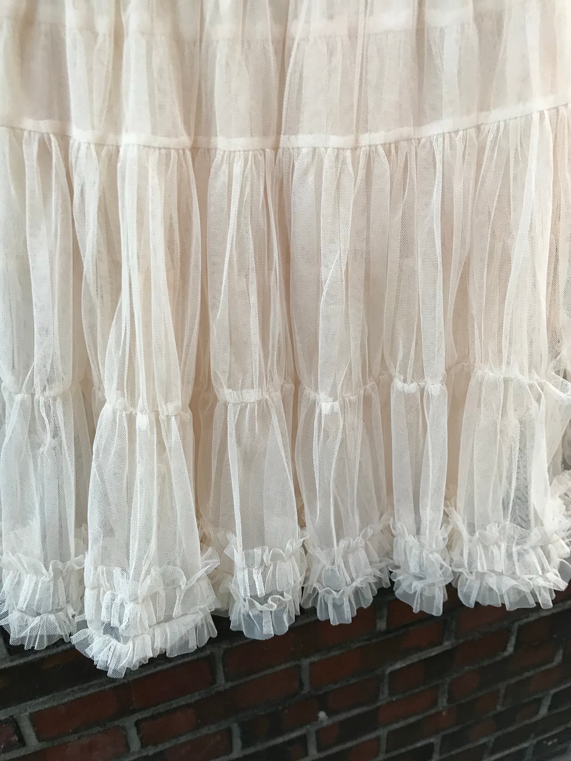 Vintage frill skirt 상품이미지5