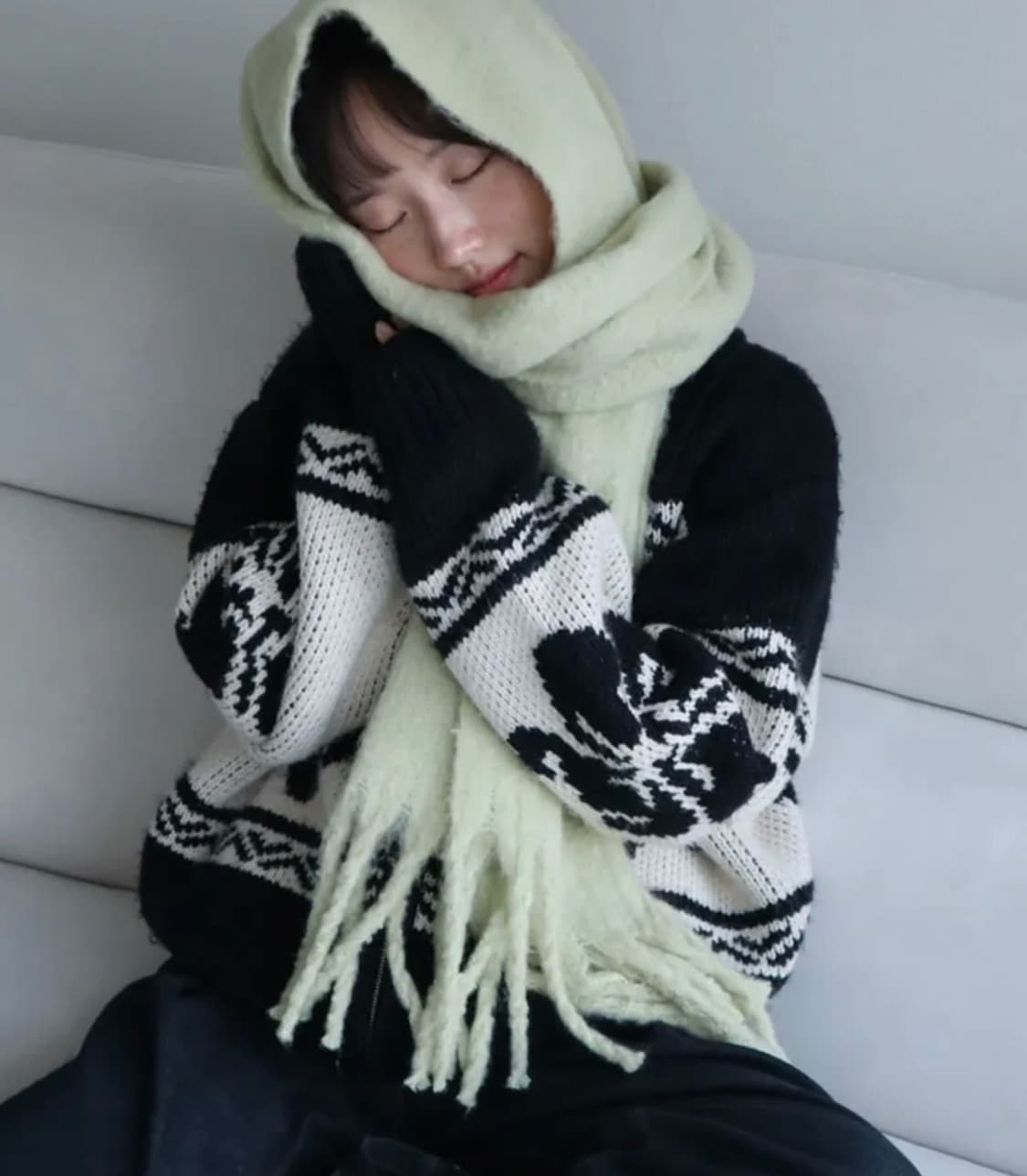 락케이크 가디건 브라운 상품이미지1