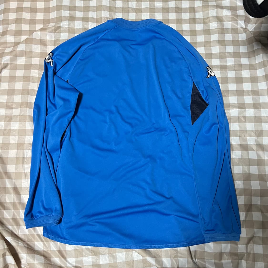 카파 현대마크 올드스쿨 긴팔티 105 유니폼 긴팔 롱슬리브 블루 상품이미지3