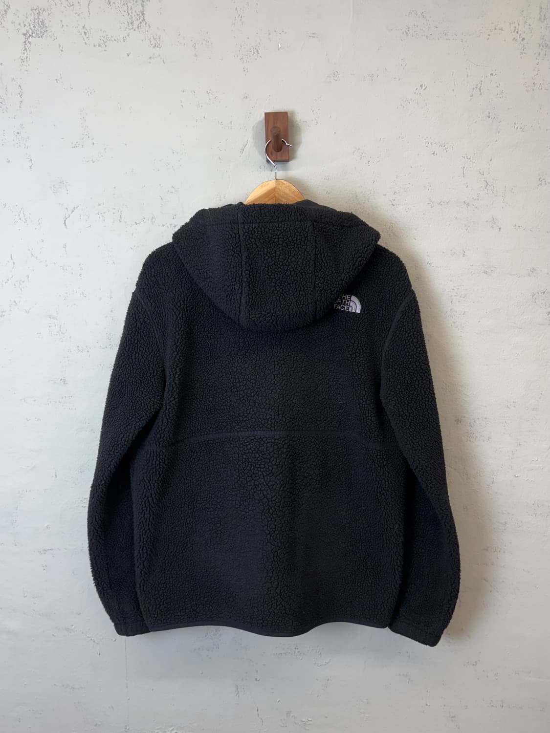 노스페이스 화이트라벨 스노우 플리스 자켓 블랙 상품이미지2