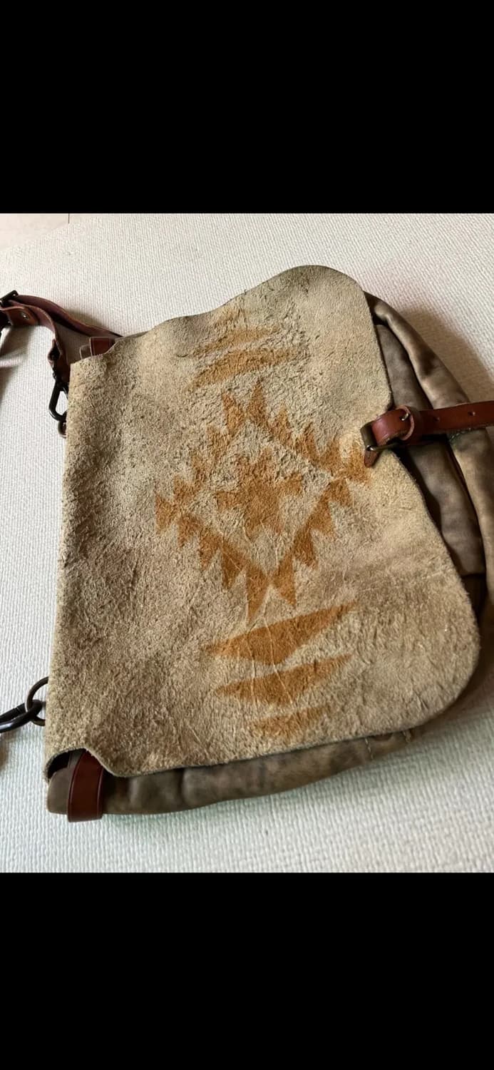 RRL  LEATHER PRINTED BAG&CARPET SET SALE 상품이미지2