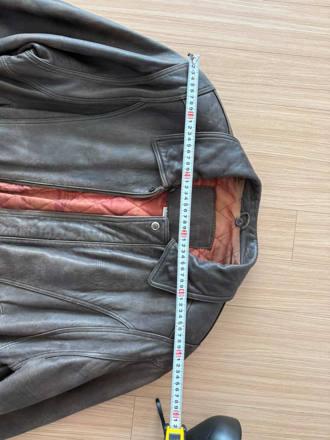 90‘s LEE 쌍방울 양가죽 레더 자켓  상품이미지8