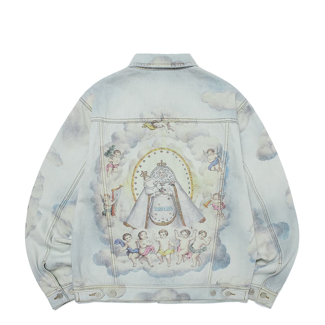 위캔더스 ANGEL TRUCKER 엔젤 자켓 XL 상품이미지4