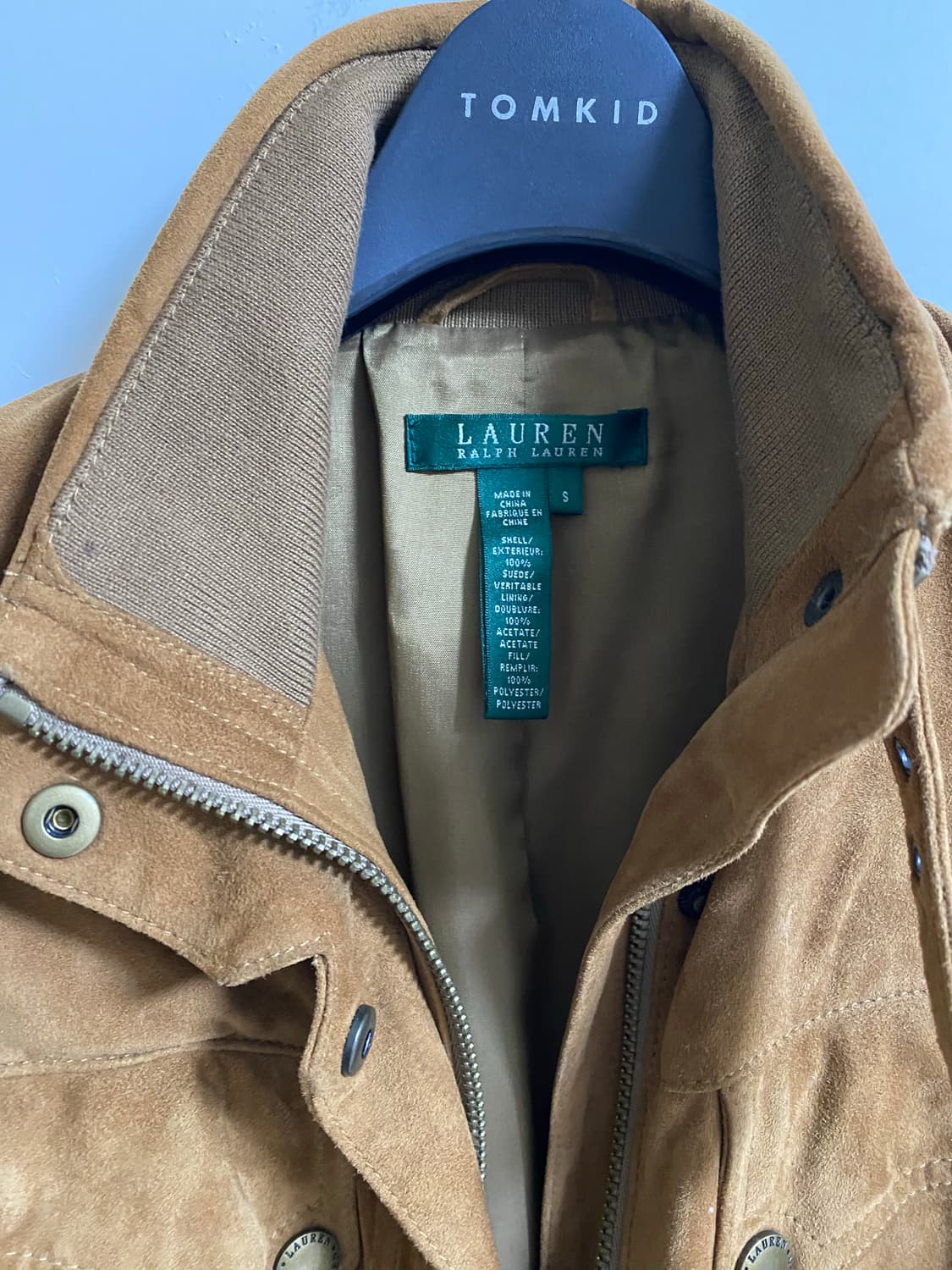 90s 빈티지 로렌 랄프 로렌 스웨이드 자켓 상품이미지5