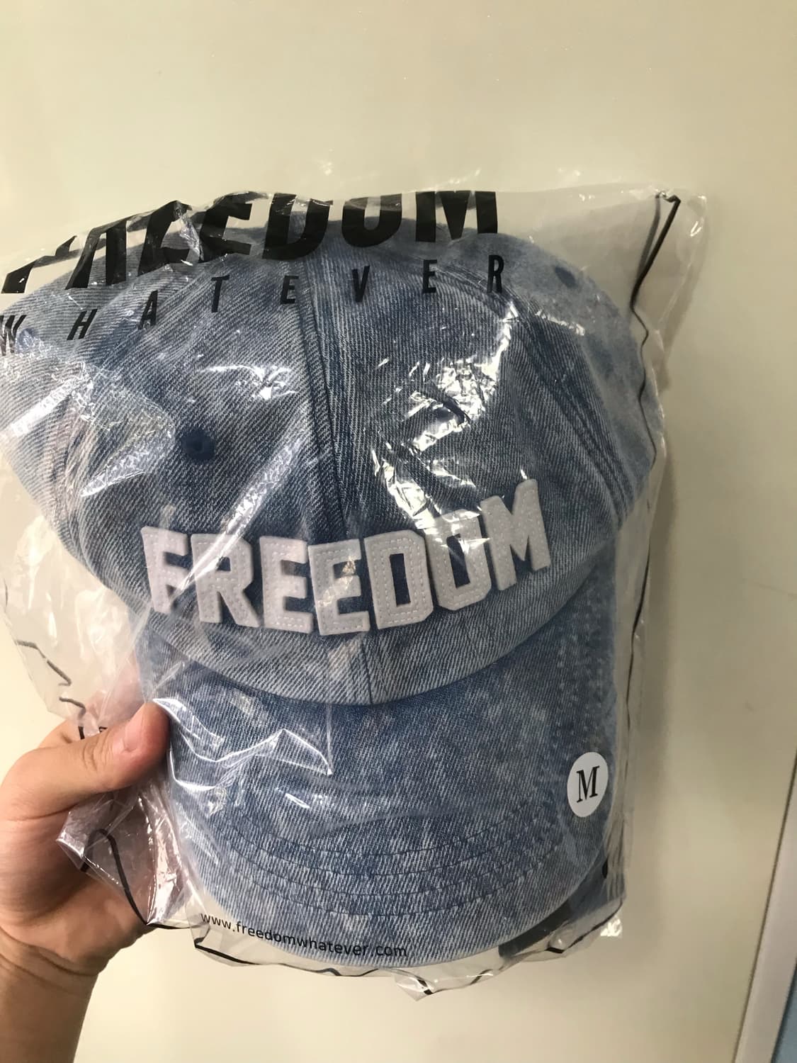 프리덤(FREEDOM) 데님 볼캡 상품이미지3