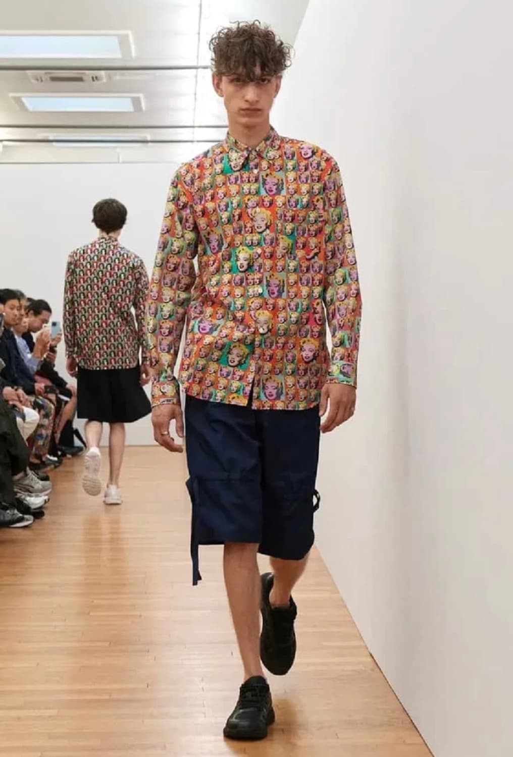 꼼데가르송 셔츠 버뮤다 팬츠 (M) 상품이미지4