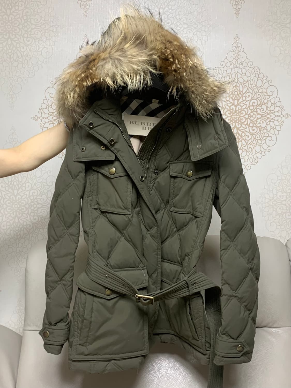 버버리 야상 (Xs-마른m까지 가능) 상품이미지1