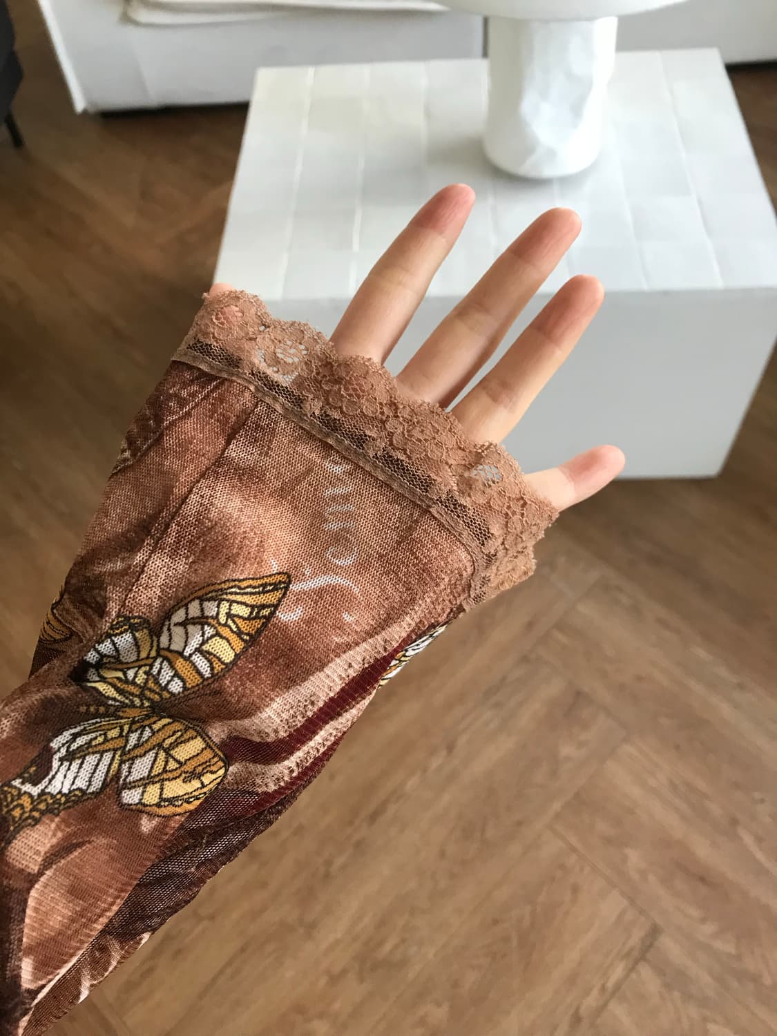 vintage pattern lace top 상품이미지6