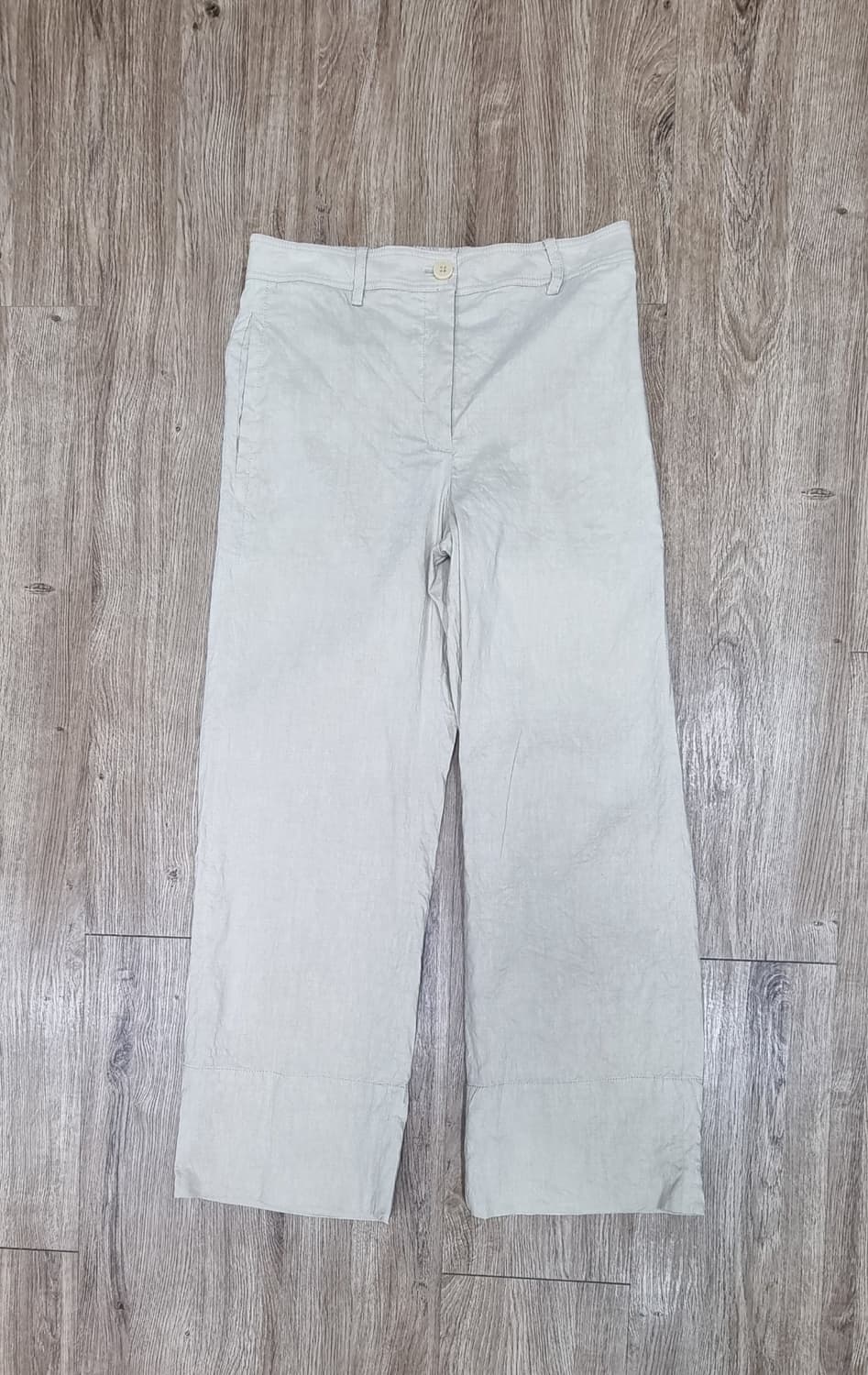 띠어리 릴넨 브렌드 바지 0size _ 여성,S 실측확인 상품이미지1