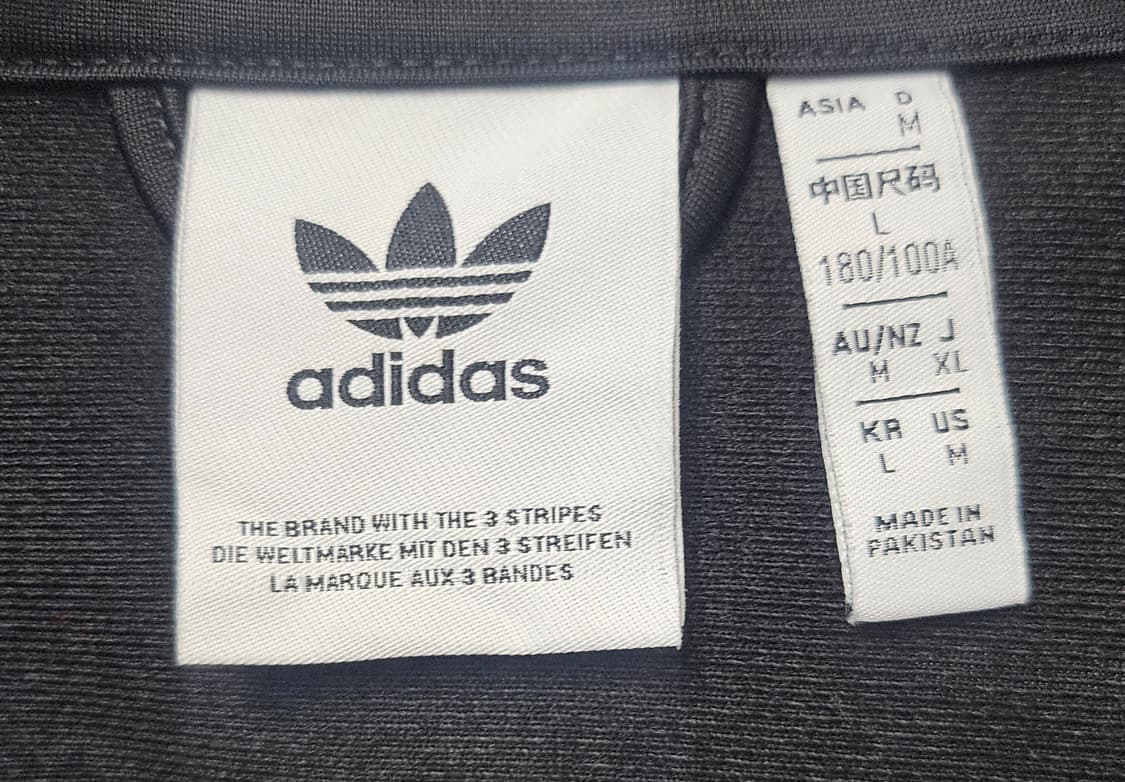 (100~105)L ☆초대장급☆ 아디다스 파이어버드 [검흰] 트랙탑져지 상품이미지2