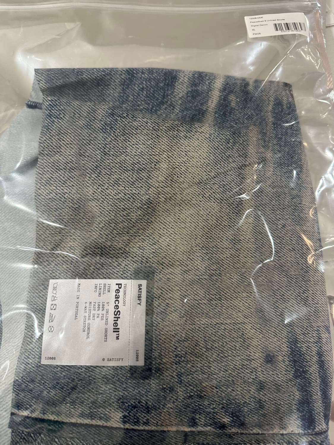 [NEW][L] SATISFY PEACESHELL SHORTS DENIM 상품이미지2