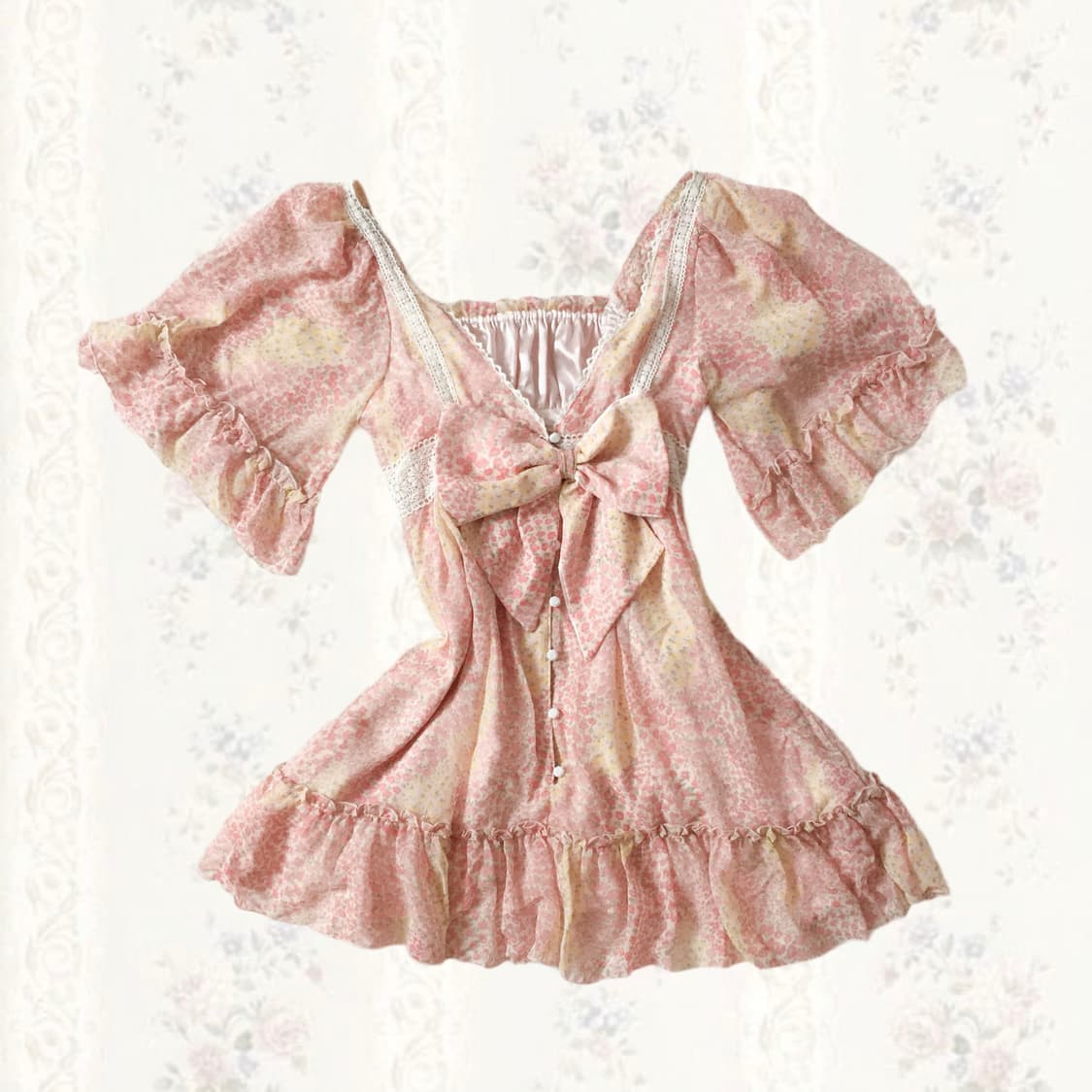 빈티지 리즈리사 플라워 원피스 상품이미지1