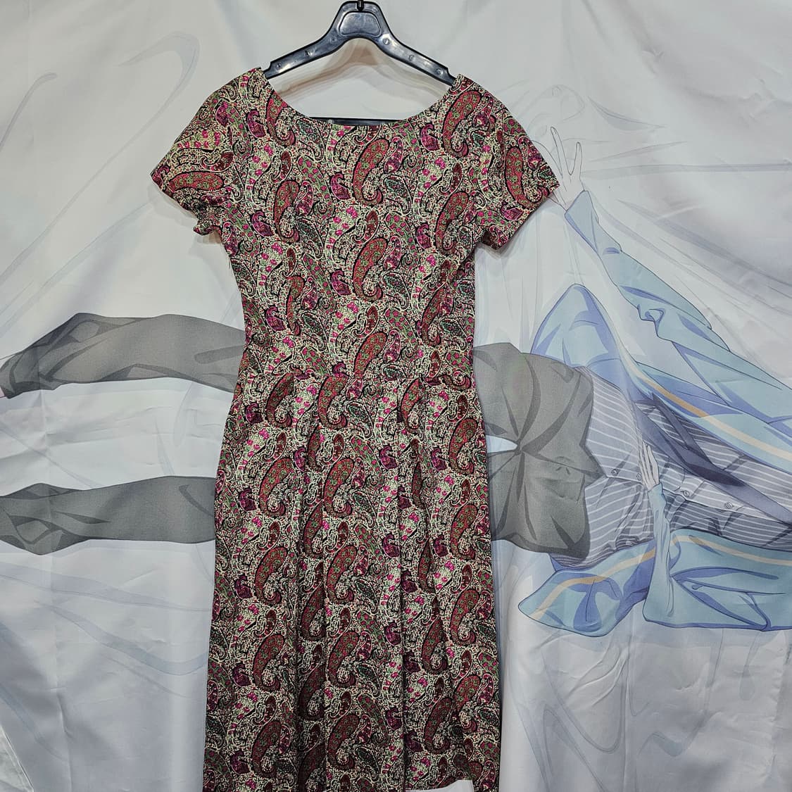 아녜스베 페이즐리 패턴  원피스 상품이미지6