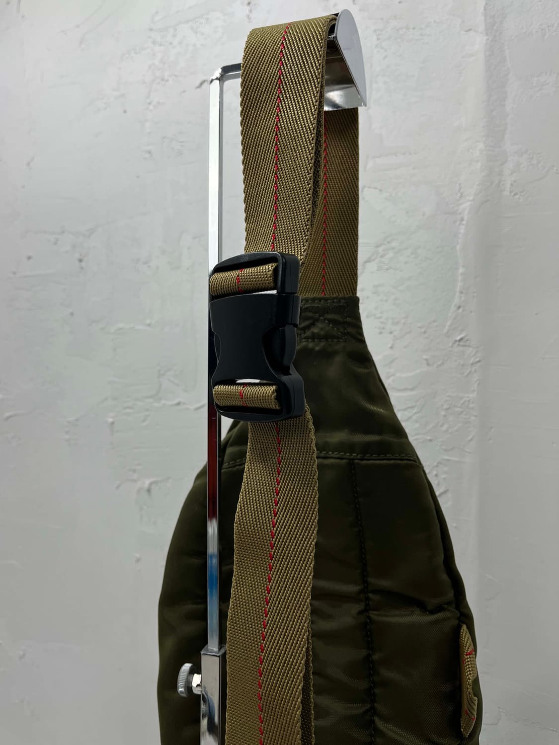 폴로 랄프로렌 에비에이터 올리브드랩 나일론 웨이스트백 크로스백 힙색 상품이미지3