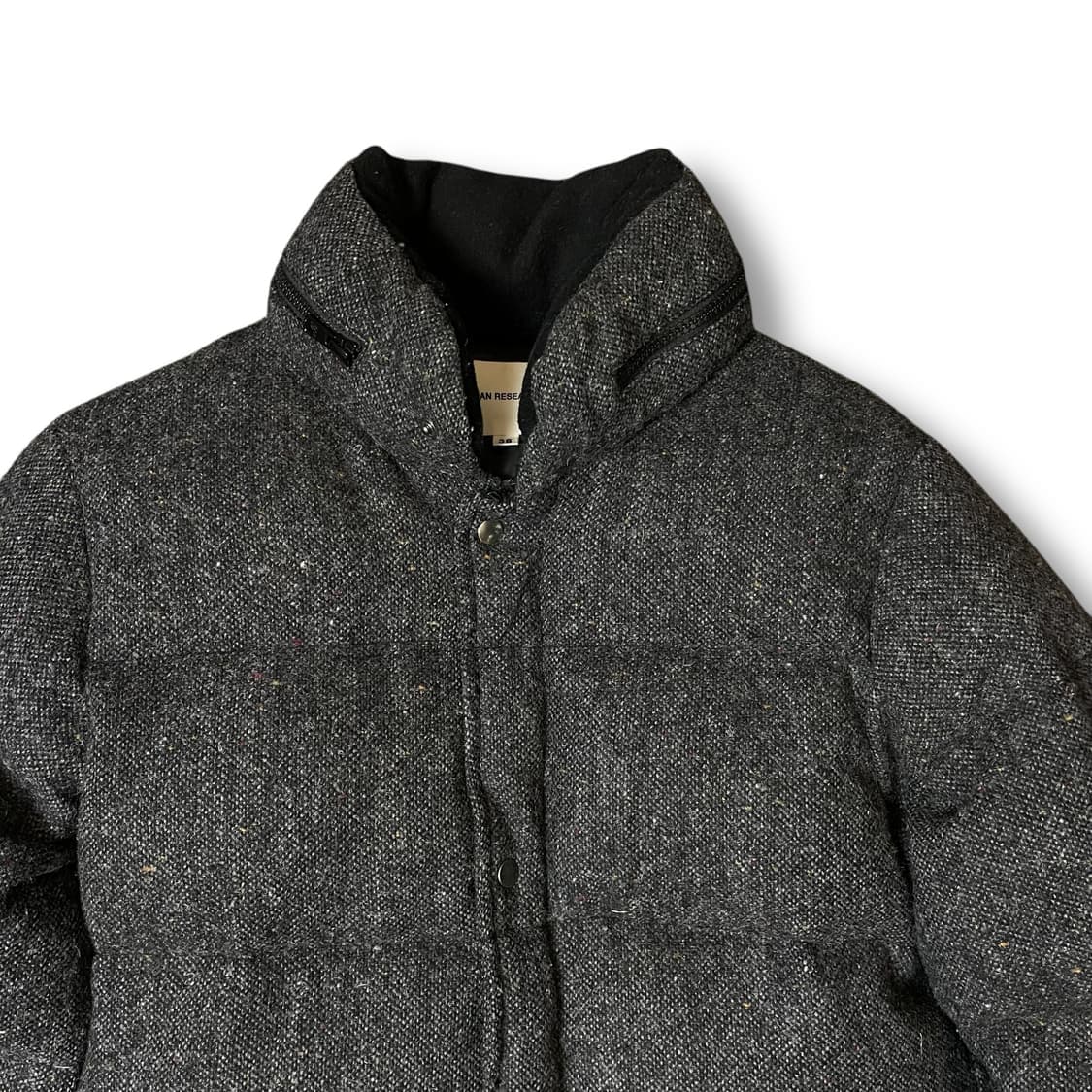 어반리서치 그레이 울 패딩 상품이미지3